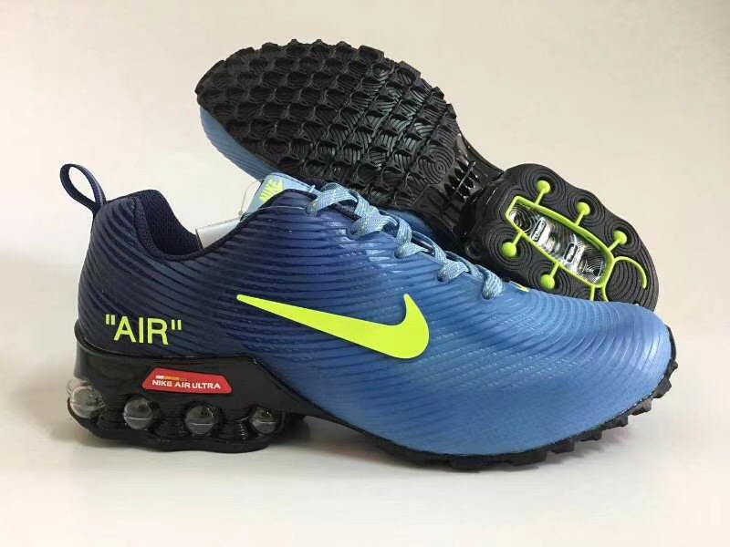 Nike Air Shox 2018.5 III Blue Green Black Shoes - Click Image to Close